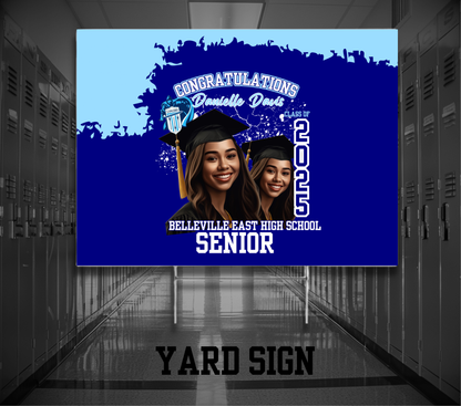 Graduation Yard Sign | Personalized Senior Yard Sign