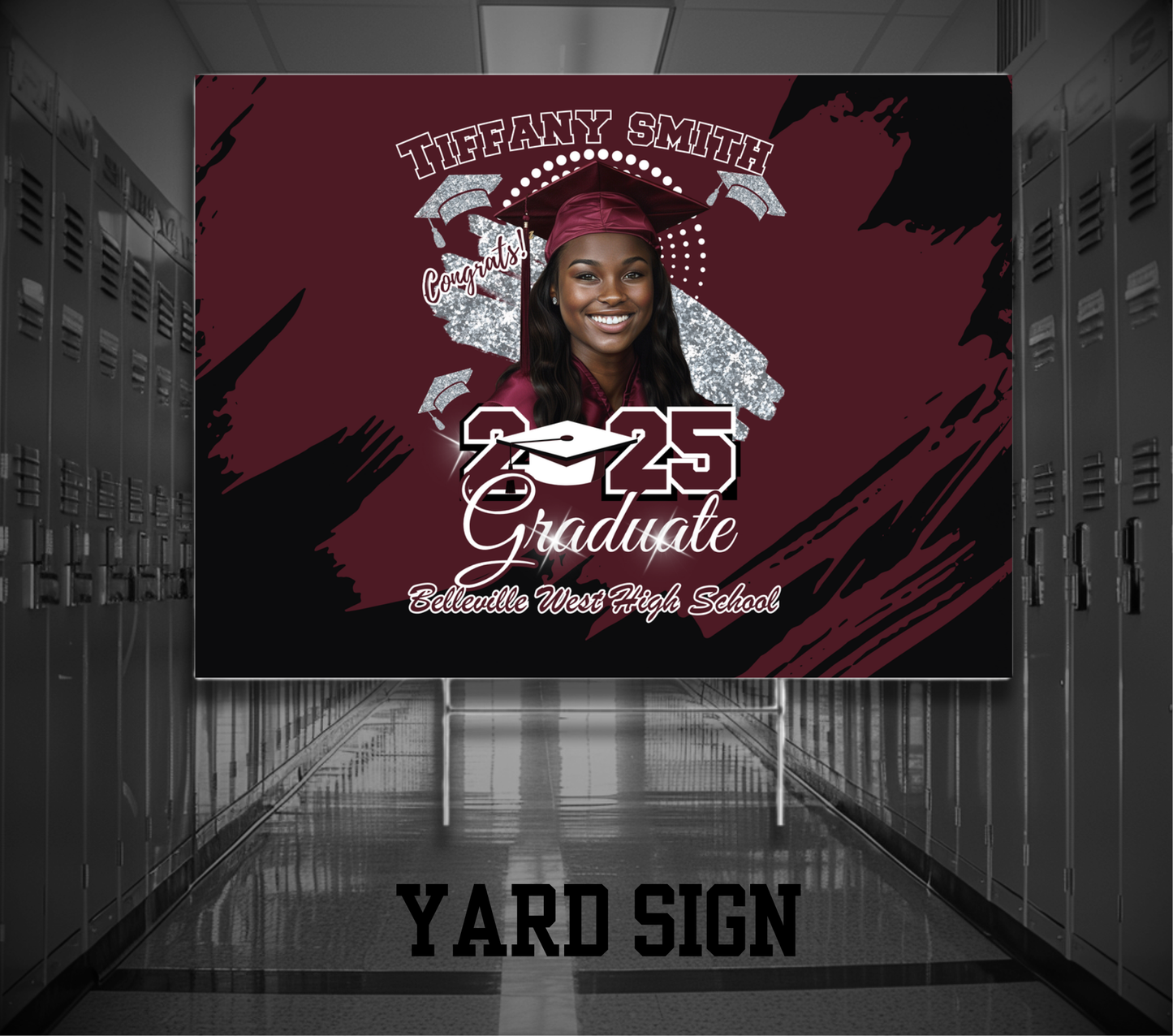 Graduation Yard Sign | Personalized Senior Yard Sign