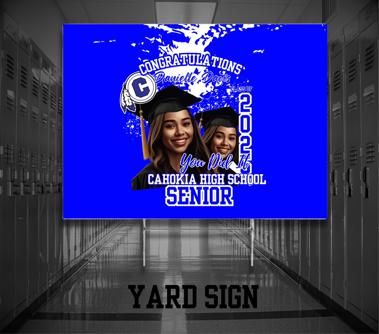 Graduation Yard Sign | Personalized Senior Yard Sign