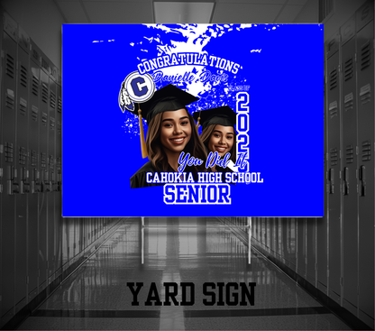 Graduation Yard Sign | Personalized Senior Yard Sign