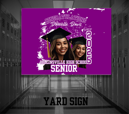 Graduation Yard Sign | Personalized Senior Yard Sign
