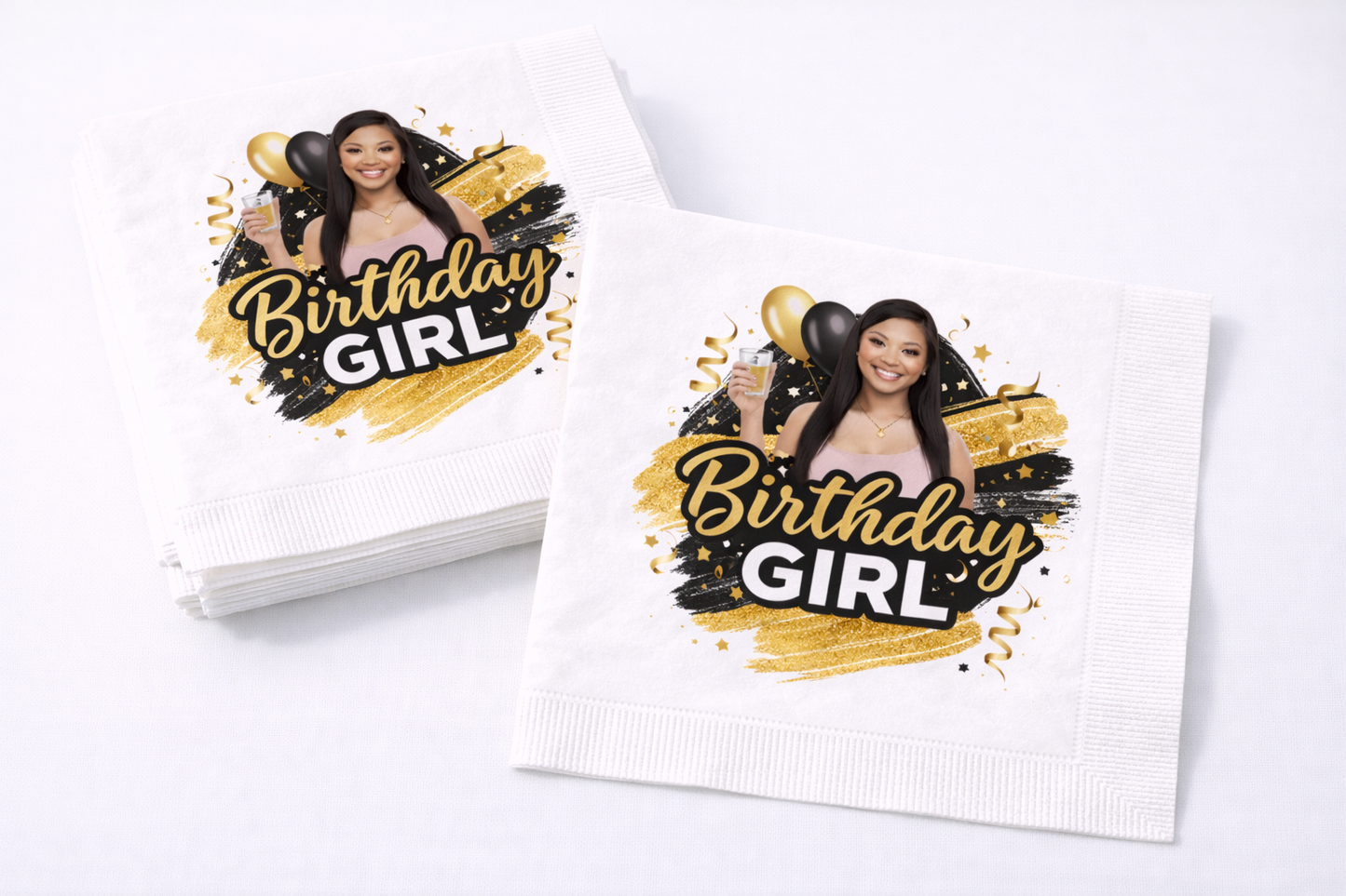 Custom Paper Napkins – Personalized Party Napkins for Celebrations