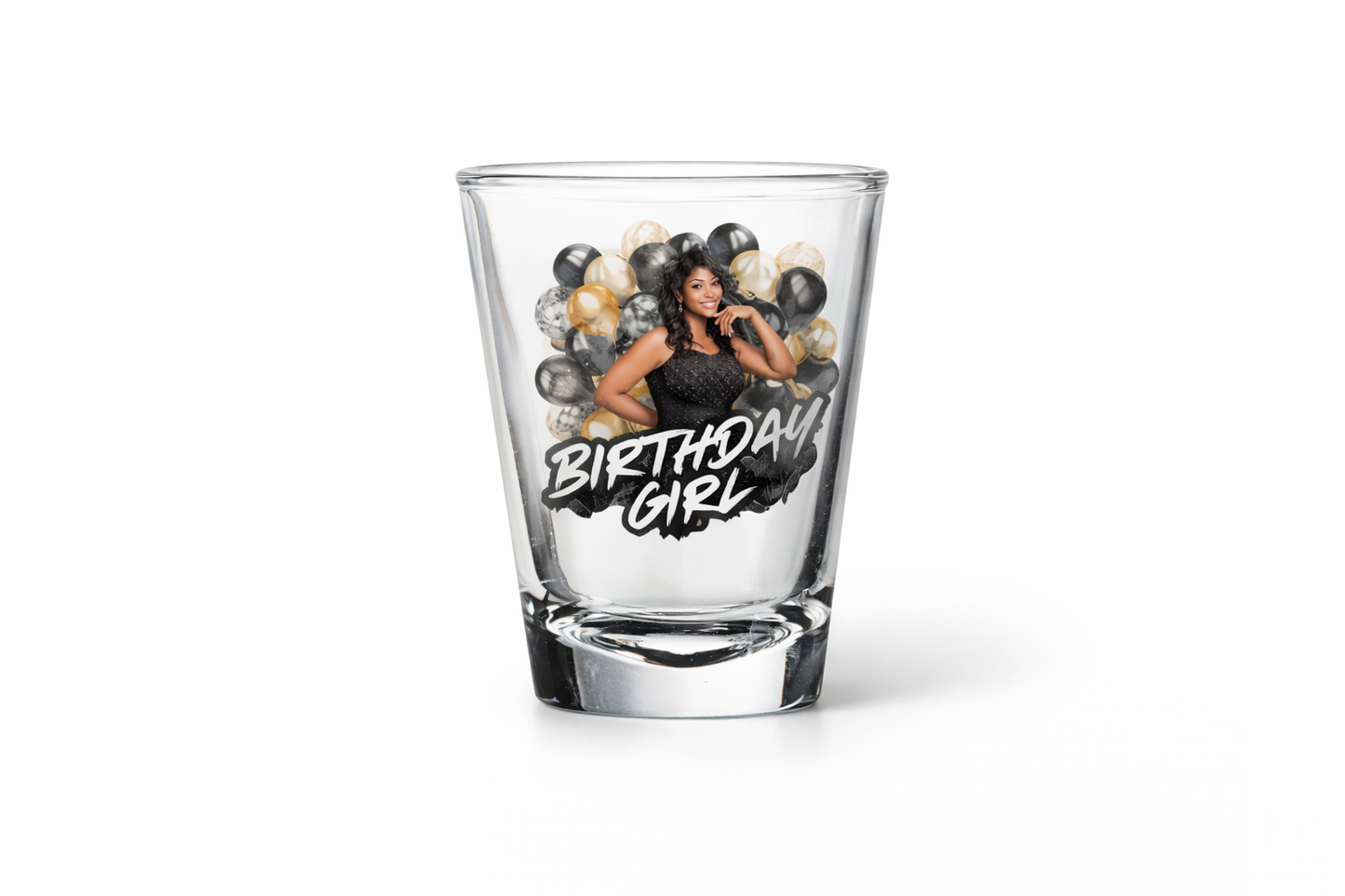 Custom 2 oz Shot Glasses | Personalized Party Favor Shots (Plastic or Glass Options)