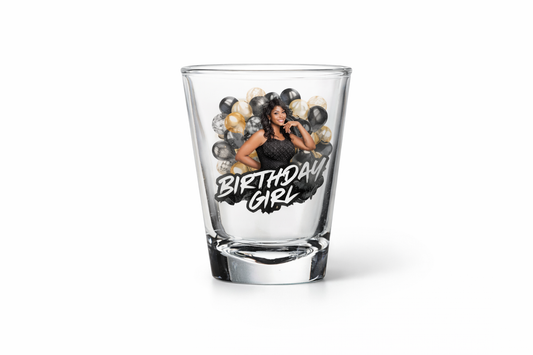 Custom 2 oz Shot Glasses | Personalized Party Favor Shots (Plastic or Glass Options)