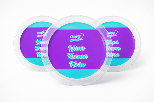 Custom Plastic Plates | Personalized Party Plates | 6” Dessert & 9” Dinner Plates | Birthday, Baby Shower, Graduation, Memorial Decor