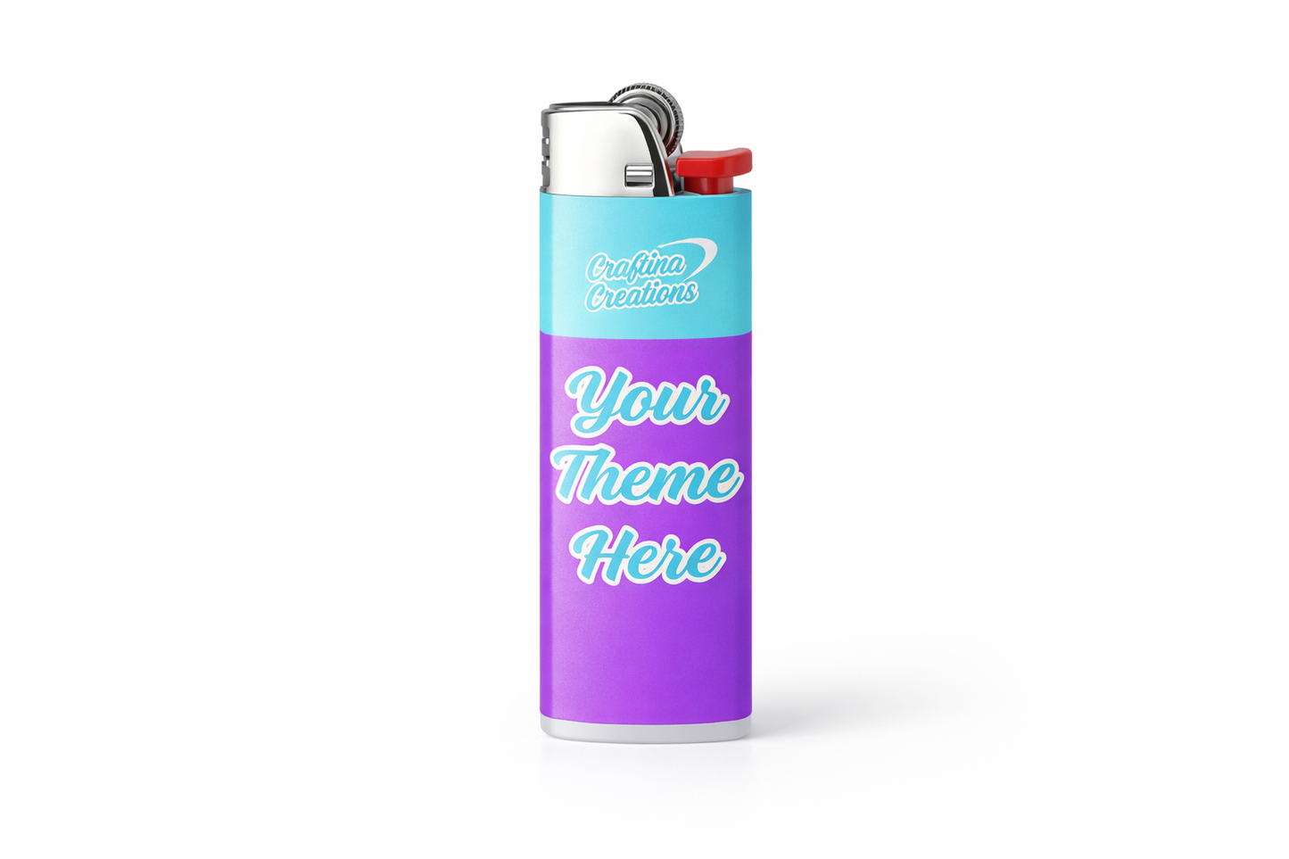 Custom Lighter Wrap Labels – Personalized Party Favor Lighter Labels