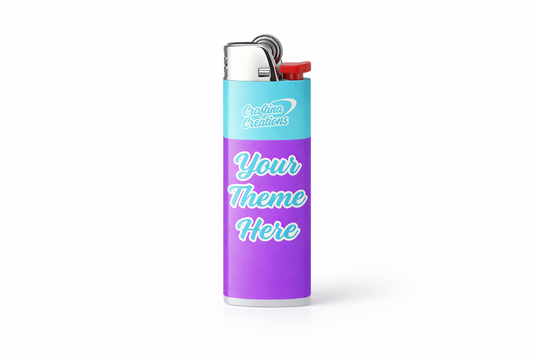 Custom Lighter Wrap Labels – Personalized Party Favor Lighter Labels