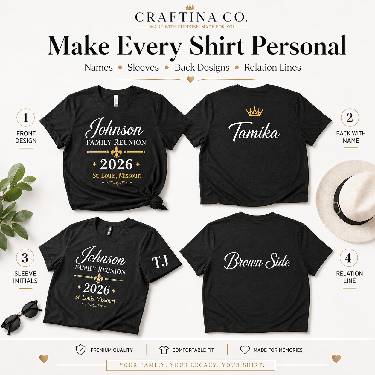 Johnson Family Reunion 2026 Shirts | Sample Preview