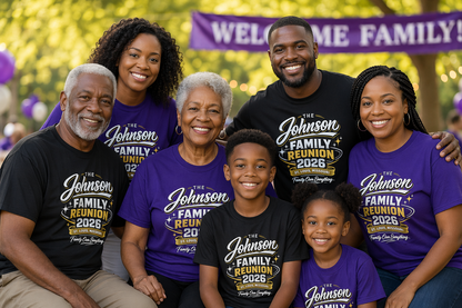 Johnson Family Reunion 2026 Shirts | Sample Preview