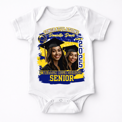 Infant Graduation Bodysuit | Personalized Baby Graduation Outfit