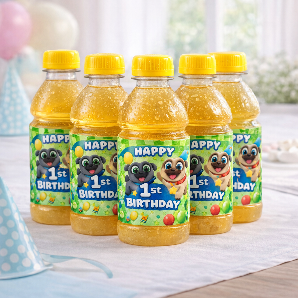 Custom Drink Bottle Labels – Personalized Party Drink Labels for Birthdays, Graduations & Celebrations