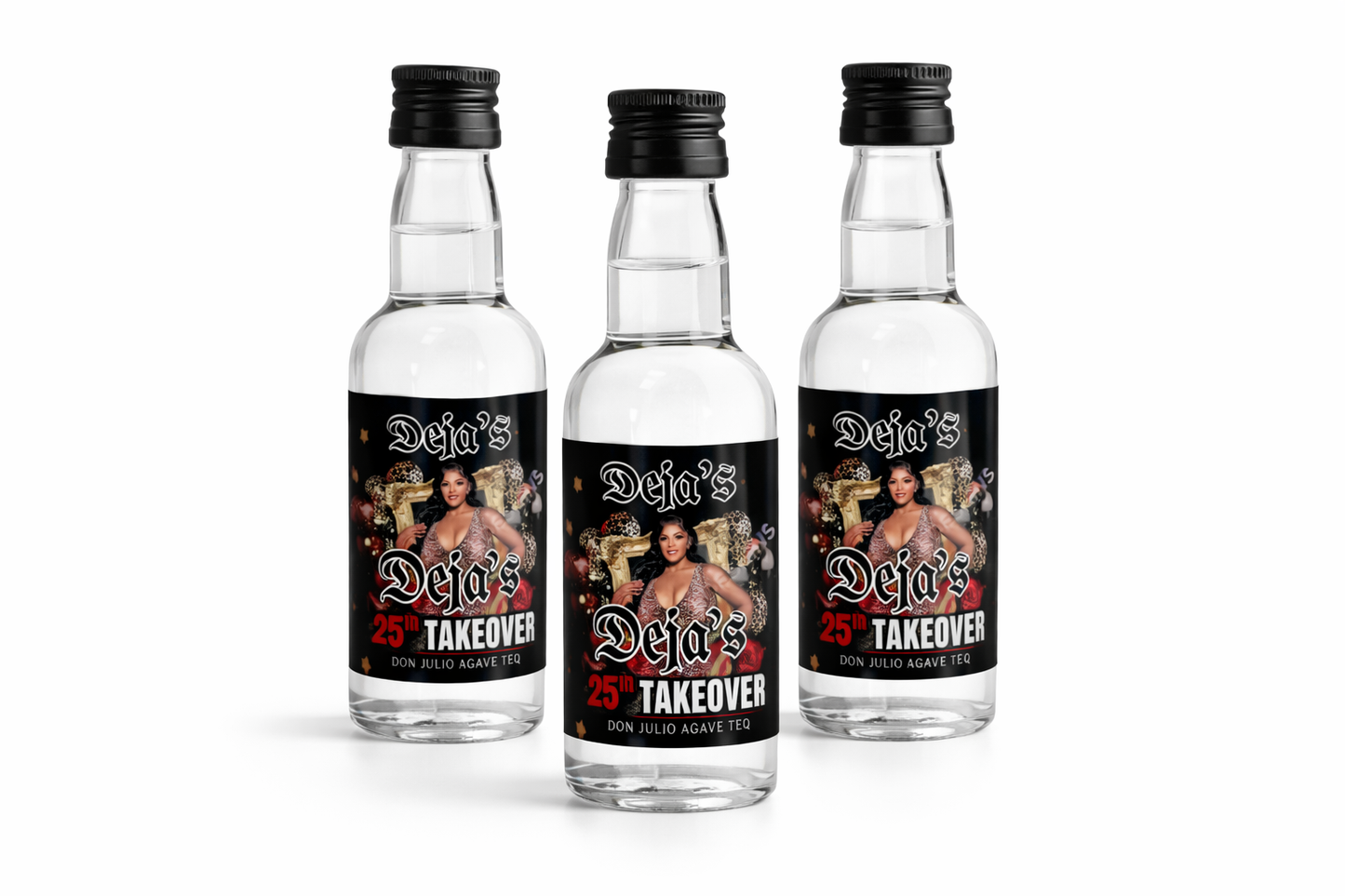 Custom Liquor Bottle Labels – Personalized Mini Bottle, Wine & Beer Labels for Party Favors