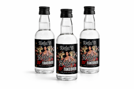 Custom Liquor Bottle Labels – Personalized Mini Bottle, Wine & Beer Labels for Party Favors