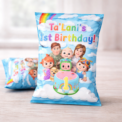 Custom Chip Bags – Personalized Party Favors for Birthdays, Graduations & Events